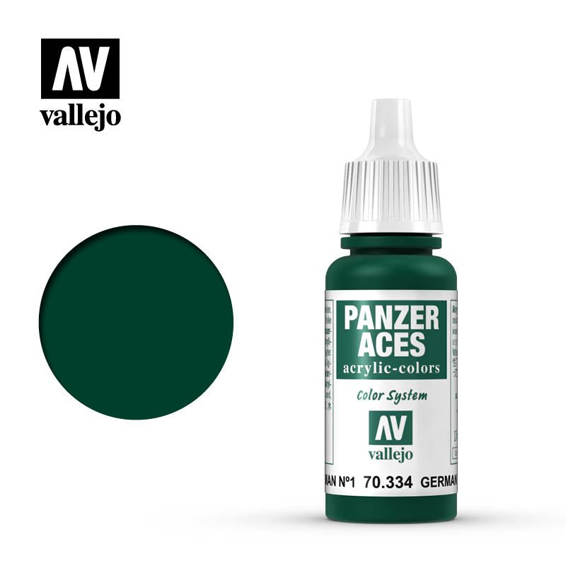 Vallejo 17ml Panzer Aces - German Tank Crew I (Feldgrau)