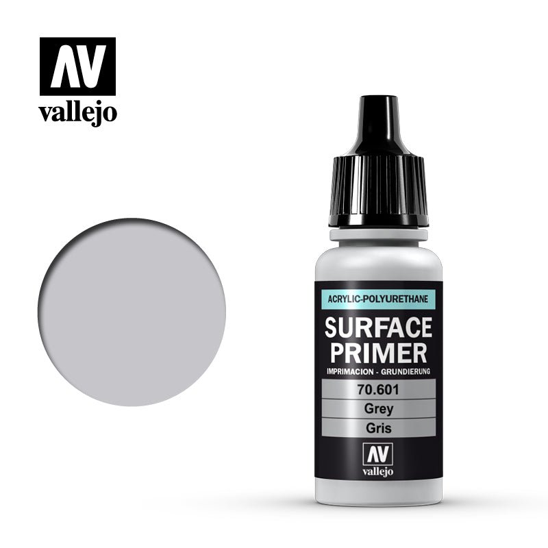 Vallejo 17ml Surface Primer - Grey
