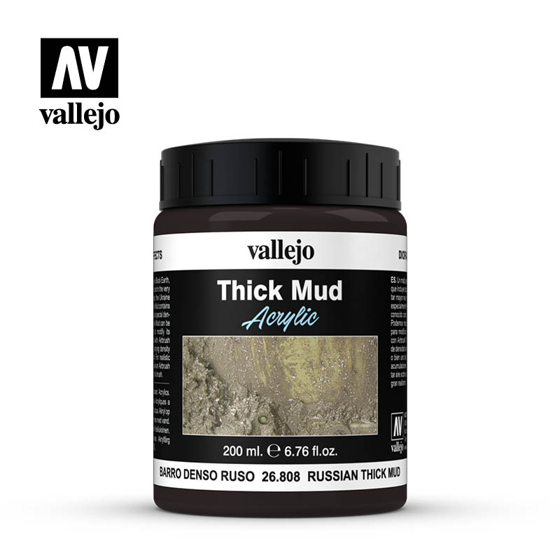 Vallejo 200ml Diorama Effects - Russian Mud