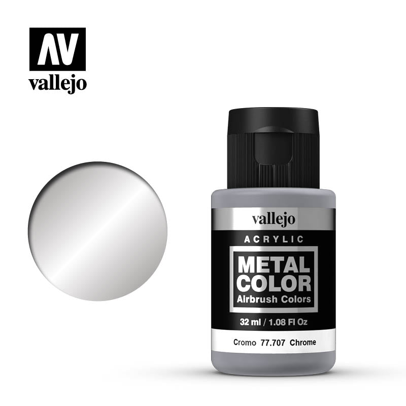 Vallejo 32ml Metal Color - Chrome