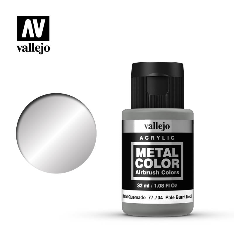 Vallejo 32ml Metal Color - Pale Burnt Metal