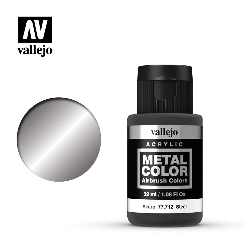 Vallejo 32ml Metal Color - Steel