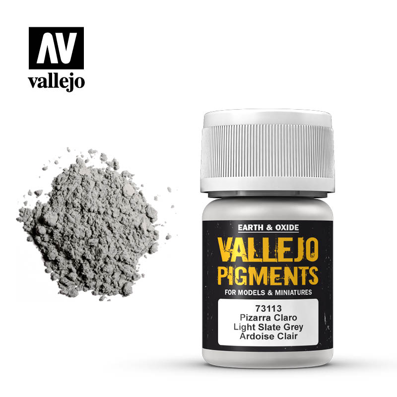 Vallejo 35ml Pigments - Light Slate Grey