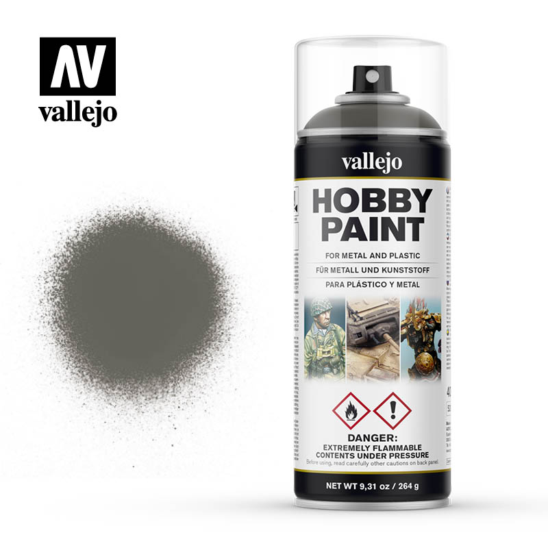 Vallejo 400ml Hobby Paint Spray - German Field Grey
