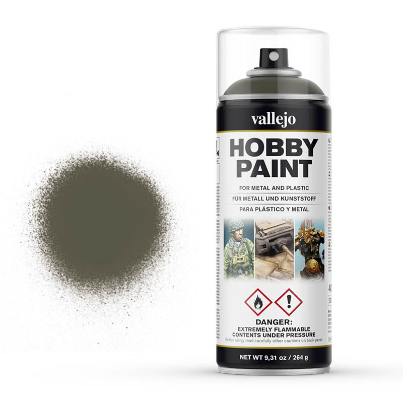 Vallejo 400ml Hobby Paint Spray - Russian Green 4BO