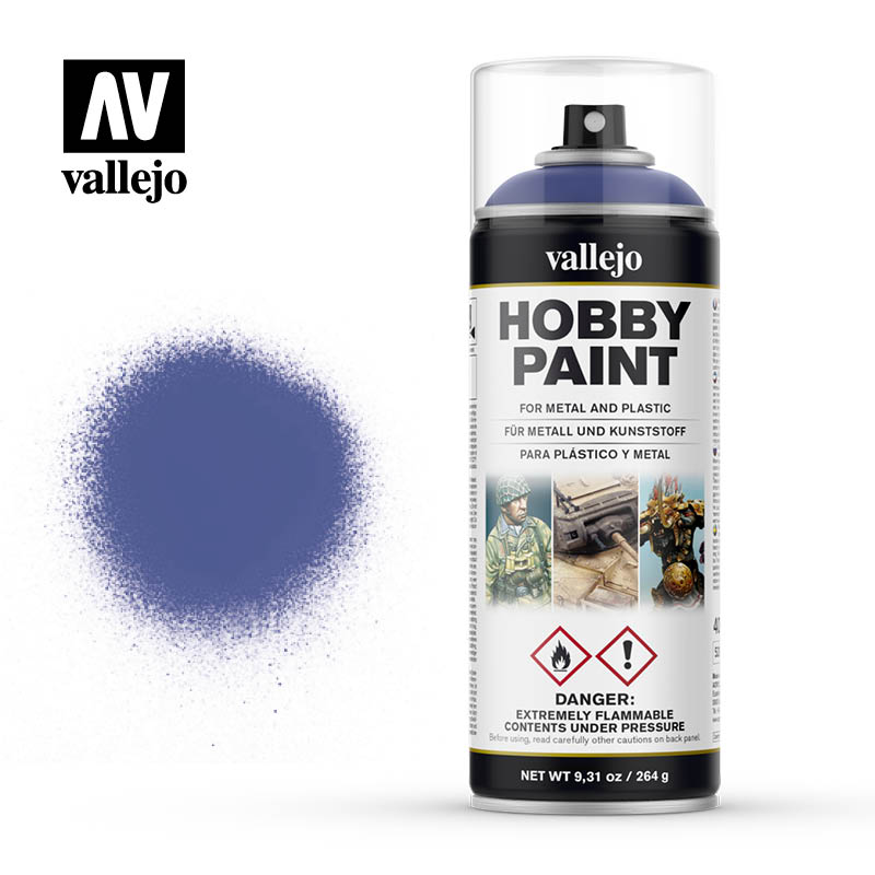 Vallejo 400ml Hobby Paint Spray - Ultramarine Blue