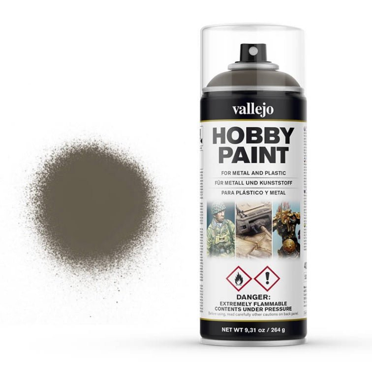 Vallejo 400ml Hobby Paint Spray - US Olive Drab