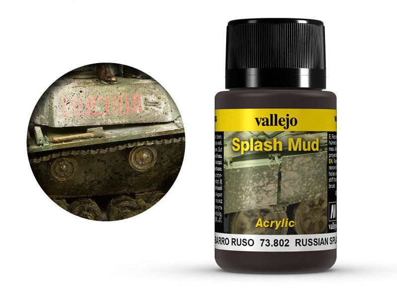 Vallejo 40ml Weathering Effects - Russian Splash Mud