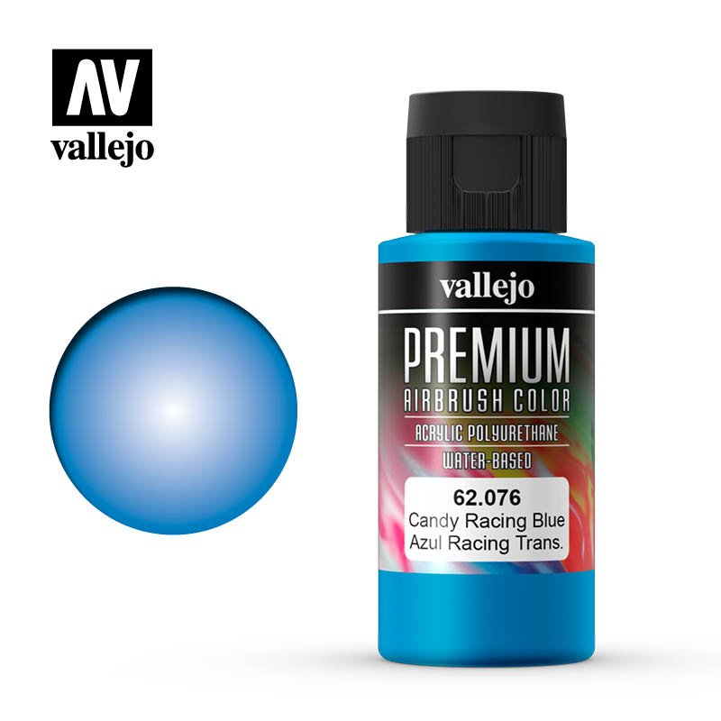 Vallejo 60ml Premium RC Color - Candy Rancing Blue
