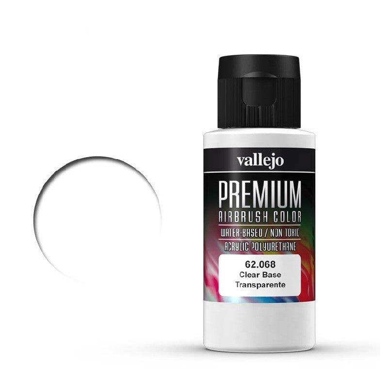 Vallejo 60ml Premium RC Color - Clear Base