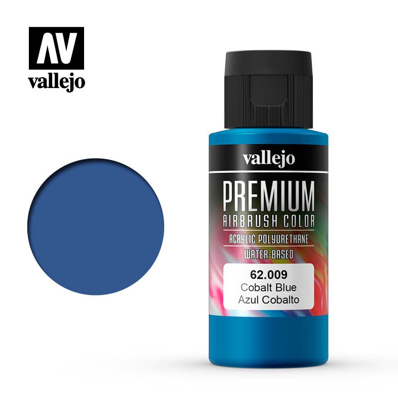 Vallejo 60ml Premium RC Color - Cobalt Blue