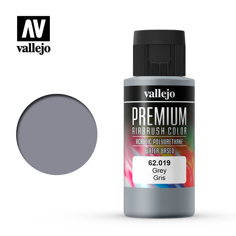 Vallejo 60ml Premium RC Color - Grey