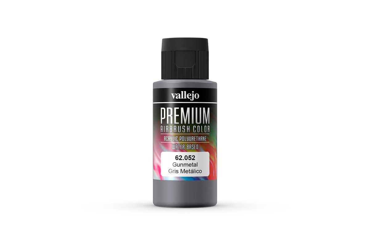Vallejo 60ml Premium RC Color - Gunmetal