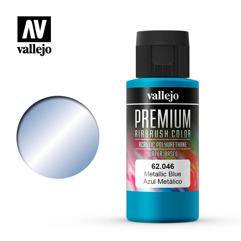 Vallejo 60ml Premium RC Color - Metallic Blue
