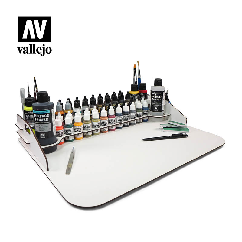 Vallejo Paint Stands - Paint display and work station 50 x 37 cm