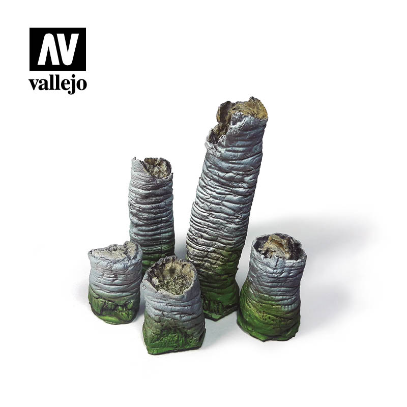 Vallejo Scenics - Broken Palm Trunks