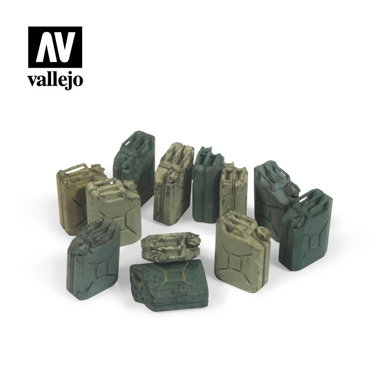Vallejo Scenics - German Jerrycan Set