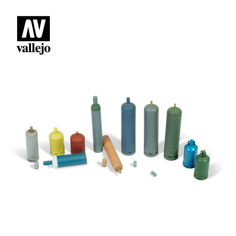 Vallejo Scenics - Modern Gas Bottles