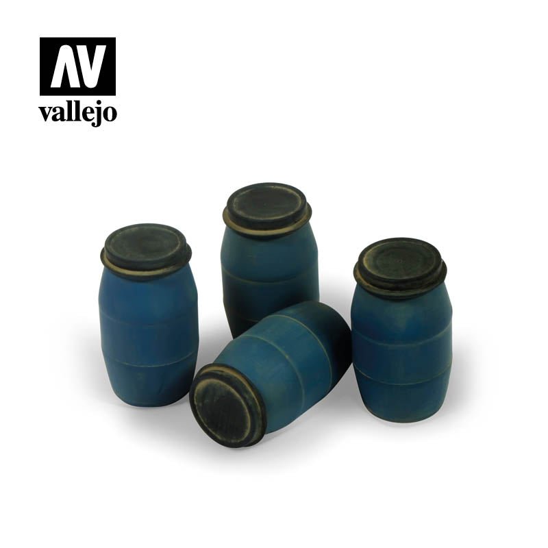 Vallejo Scenics - Modern Plastic Drums (no. 1)