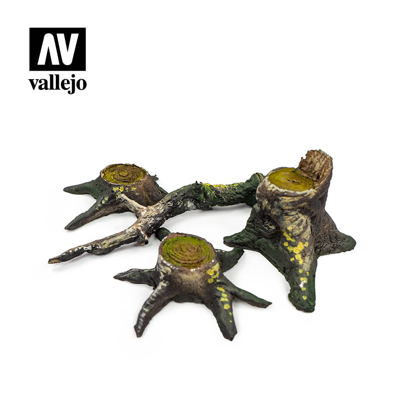Vallejo Scenics - Stumps with Roots