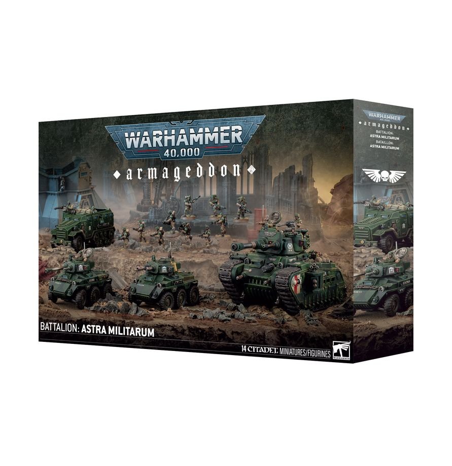 Warhammer 40K - Armageddon Battalion: Astra Militarum (47 - 47) - 5011921261611 - Crystal Lotus