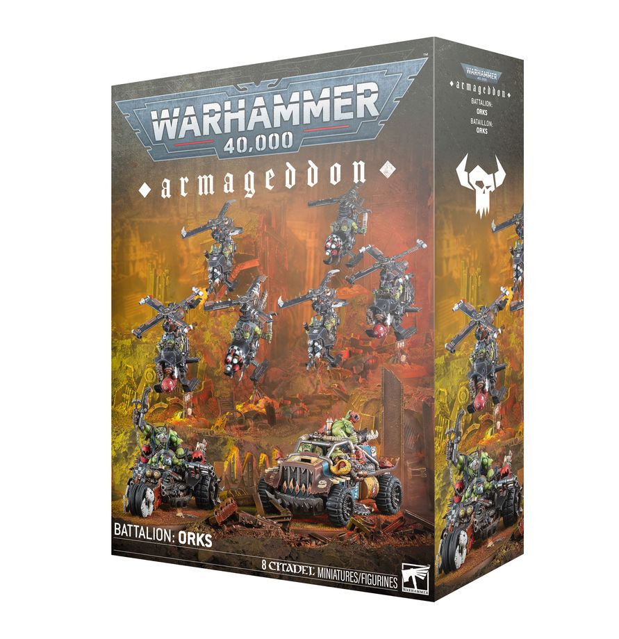 Warhammer 40K - Armageddon Battalion: Orks (73 - 501) - 5011921251384 - Crystal Lotus