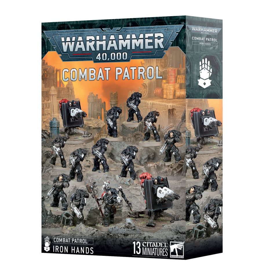 Warhammer 40K - Combat Patrol: Iron Hands (73 - 555) - 5011921244027 - Crystal Lotus