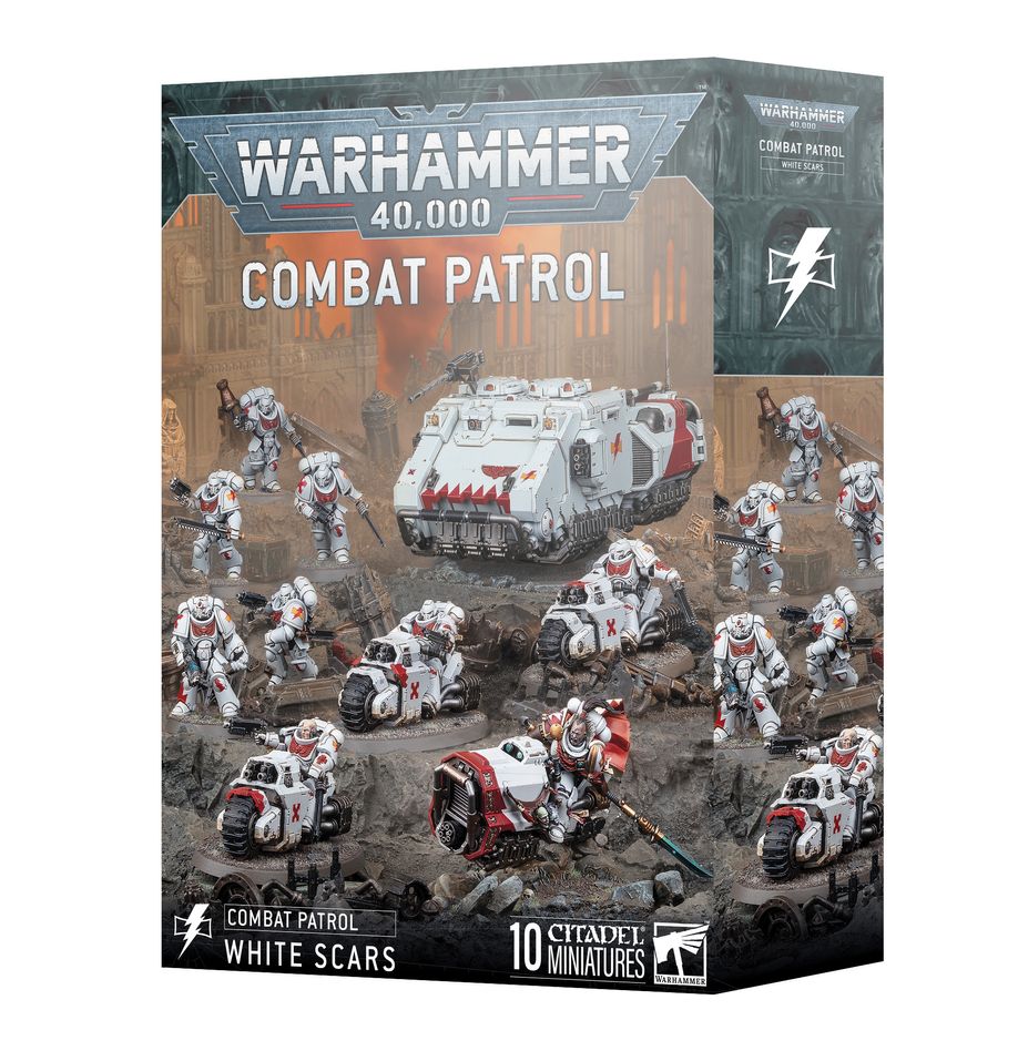 Warhammer 40K - Combat Patrol: White Scars (73 - 556) - 5011921244034 - Crystal Lotus