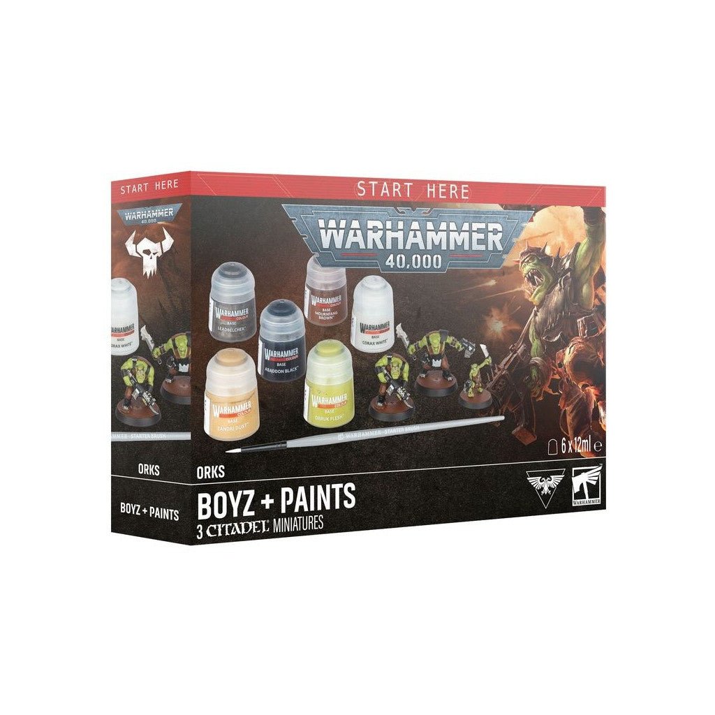 Warhammer 40K - Paint + Tools set (60-12) - 5011921260256 - Crystal Lotus