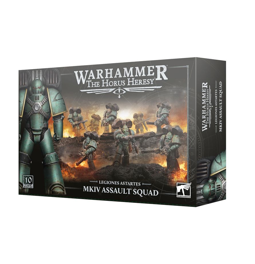 Warhammer The Horus Heresy - Legions Astartes: MkIV Assault Squad (31-174) - 5011921266760 - Crystal Lotus