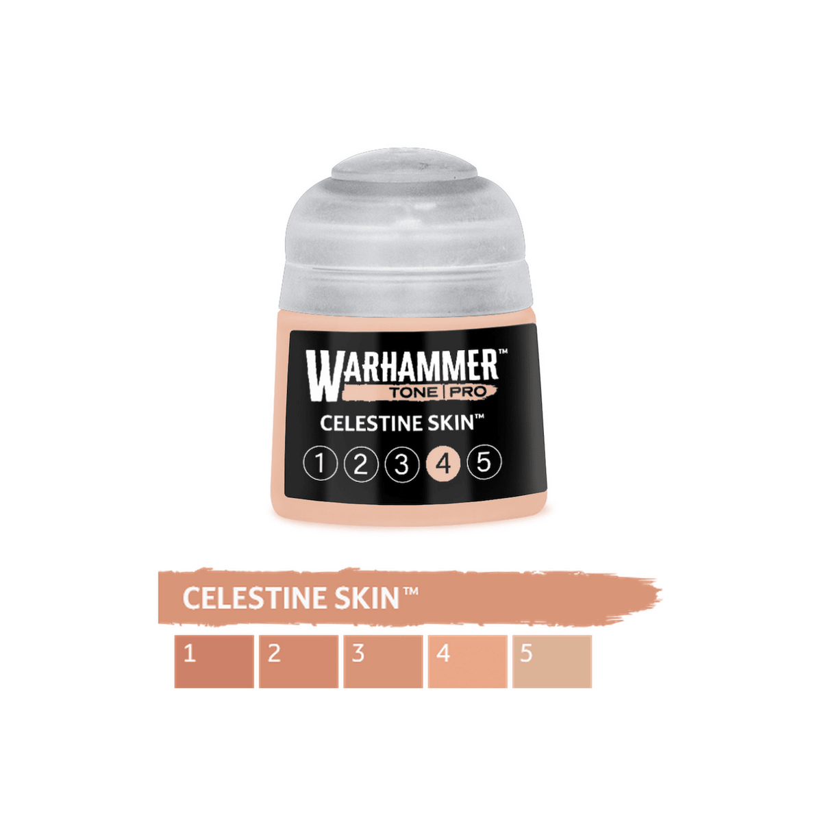 Warhammer Tone Pro - Celestine Skin 4 (12ml) (20-094) - 5011921275809 - Crystal Lotus