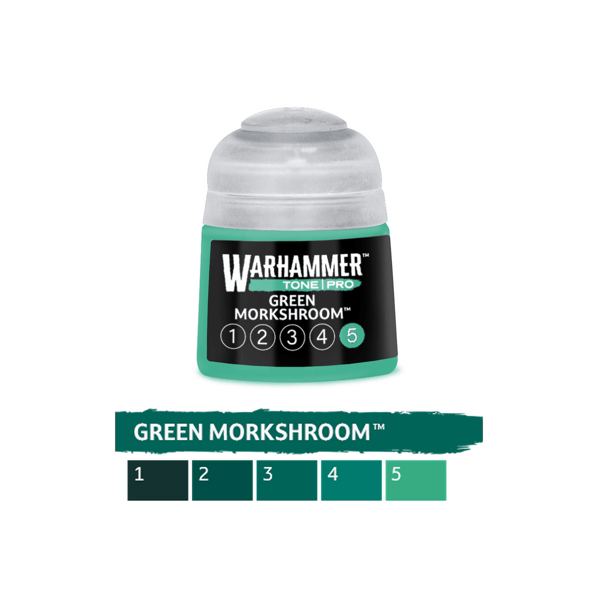 Warhammer Tone Pro - Green Morkshroom 5 (12ml) (20-285) - 5011921277155 - Crystal Lotus