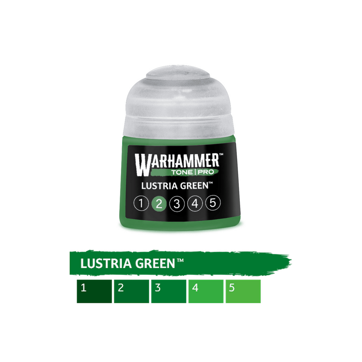 Warhammer Tone Pro - Lustria Green 2 (12ml) (20-252) - 5011921276332 - Crystal Lotus