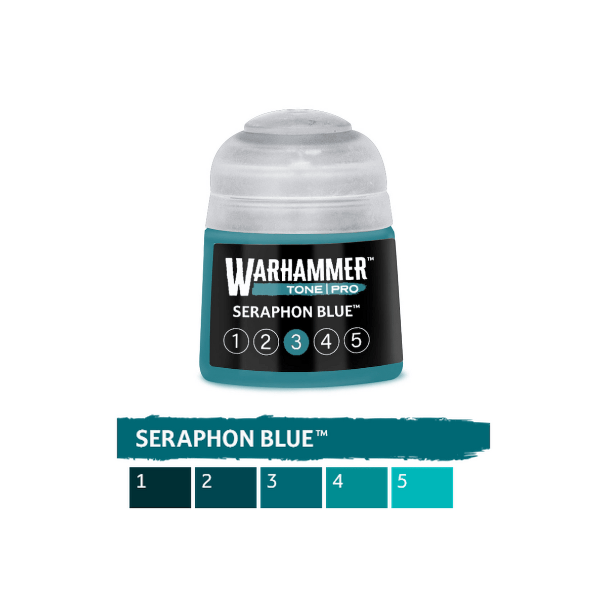 Warhammer Tone Pro - Seraphon Blue 3 (12ml) (20-303) - 5011921277223 - Crystal Lotus