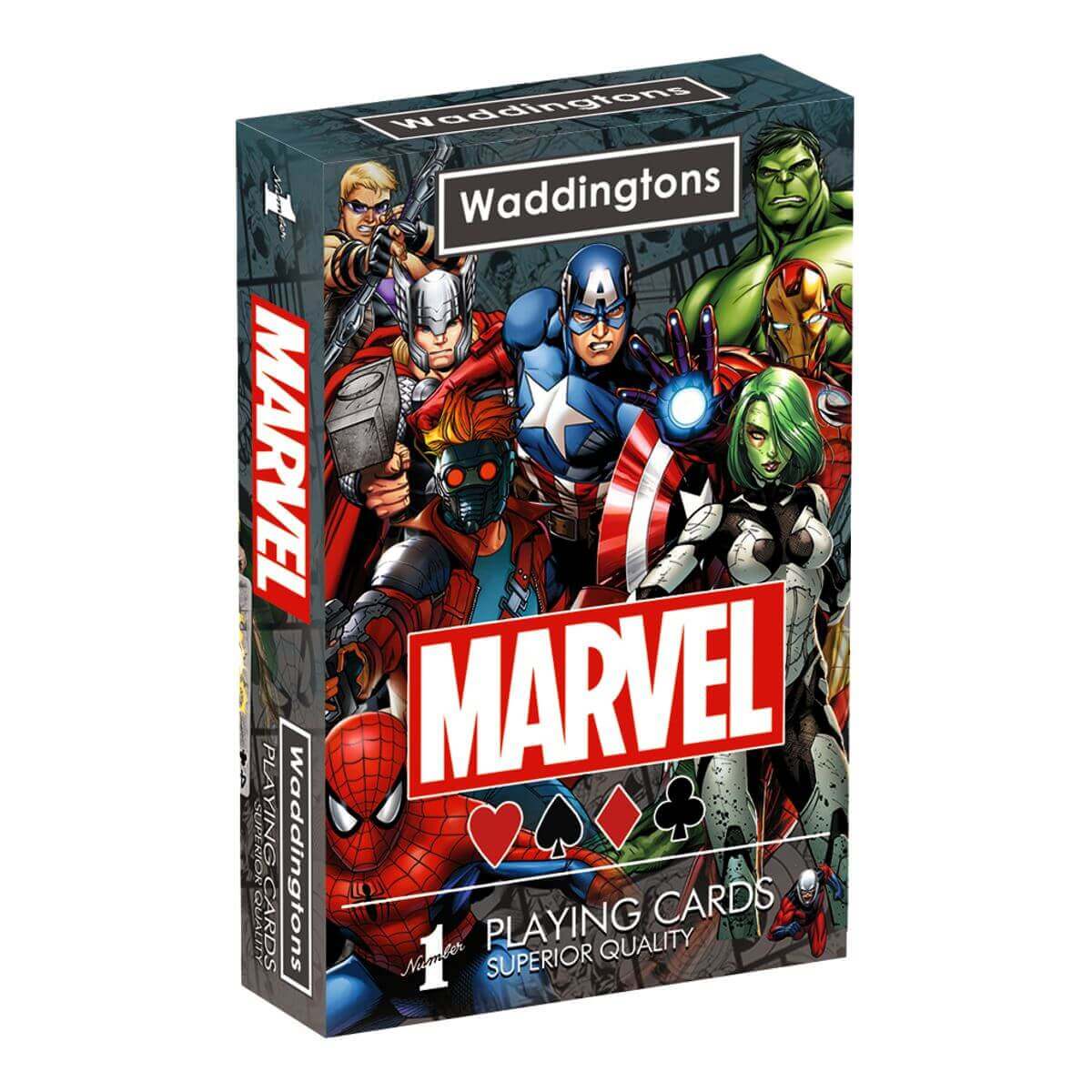 Winning Moves Waddingtons No.1 Playing Cards - Marvel Universe - 5036905024419 - Crystal Lotus