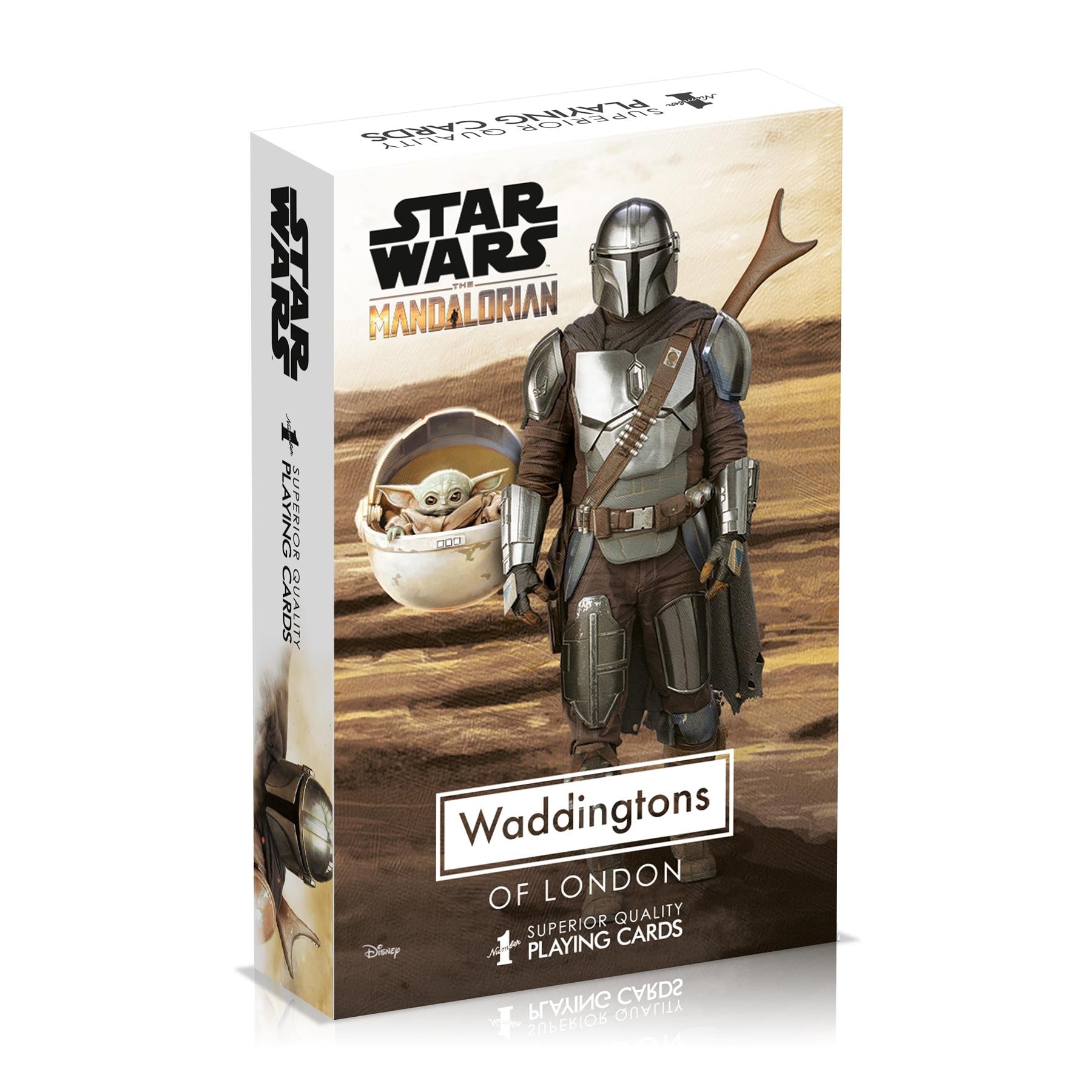Winning Moves Waddingtons No.1 Playing Cards - Star Wars: The Mandalorian - 5036905043427 - Crystal Lotus