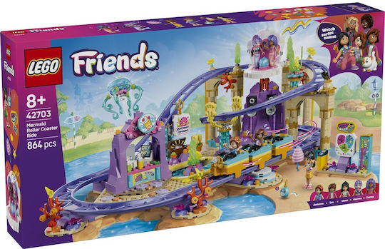 LEGO 42703 - Friends Mermaid Roller Coaster Ride - 5702018060605 - crystallotus.eu