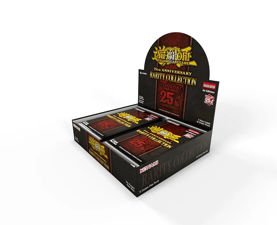YuGiOh Booster Box Pokemon 25th Anniversary 25th Anniversary Rarity Collection Booster Box (Retail Exclusive es Yugioh Rarity Collection YuGiOh Booster Box Pokemon 25th Anniversary 25th Anniversary Rarity Collection Booster Box (Retail Exclusive es Yugioh Rarity Collection