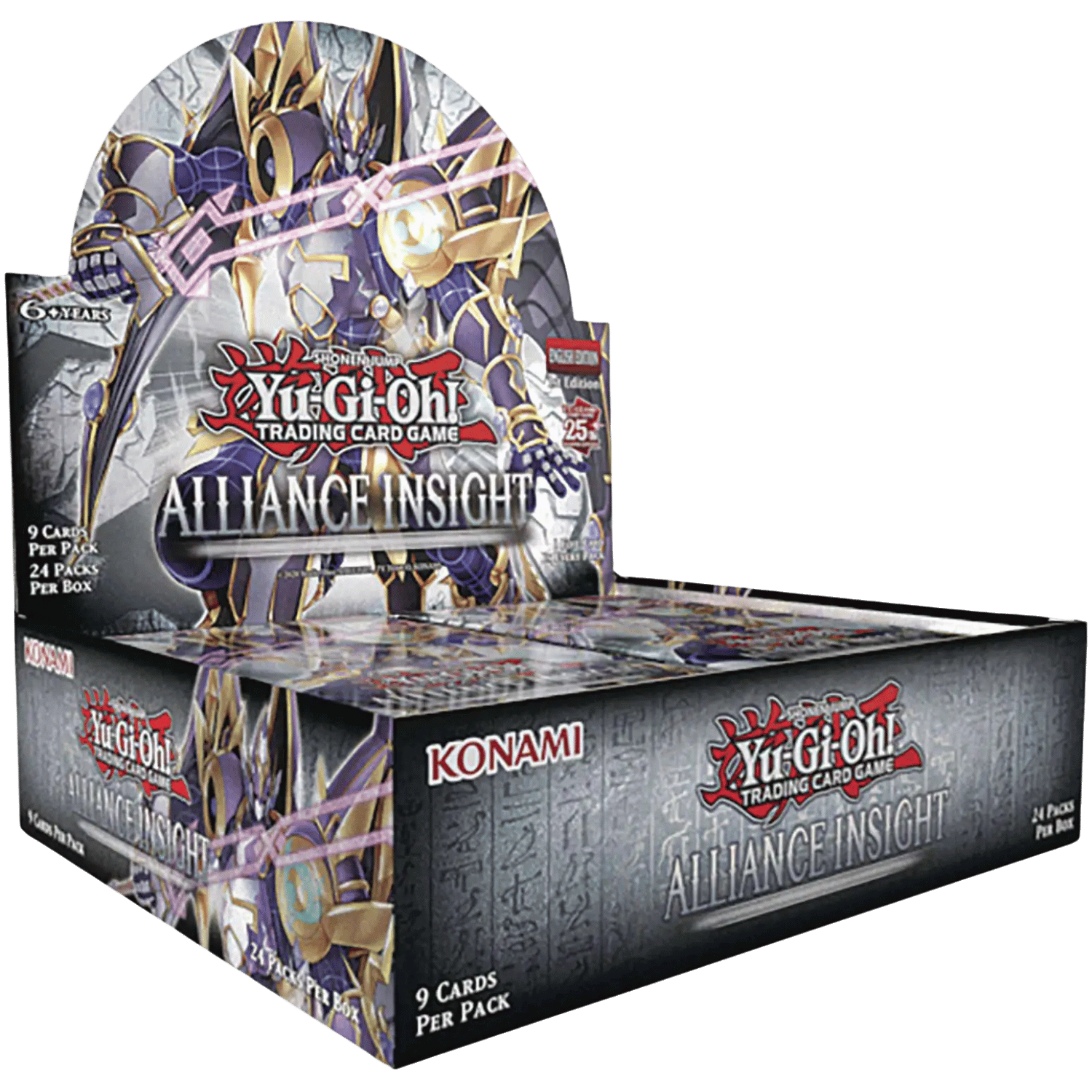 Yu - Gi - Oh! TCG - Alliance Insight Booster Display (24 Packs) - 4012927190876 - Crystal Lotus