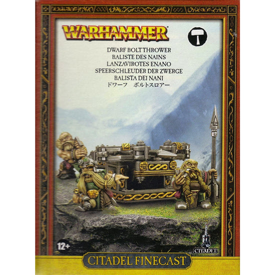 Warhammer: Dwarf Bolt Thrower Citadel Finecast