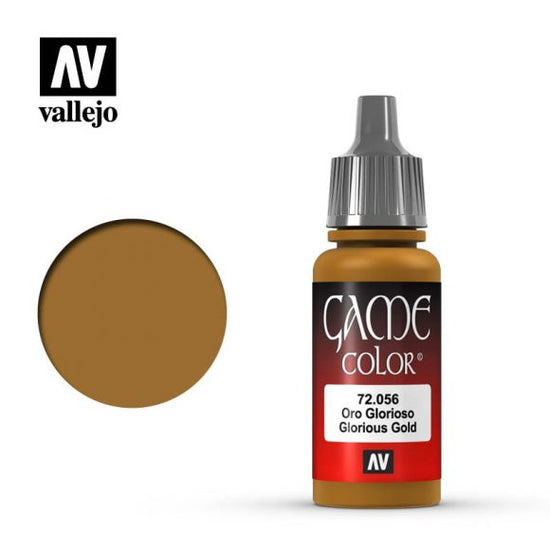 Vallejo 17ml Game Color - Glorious Gold 