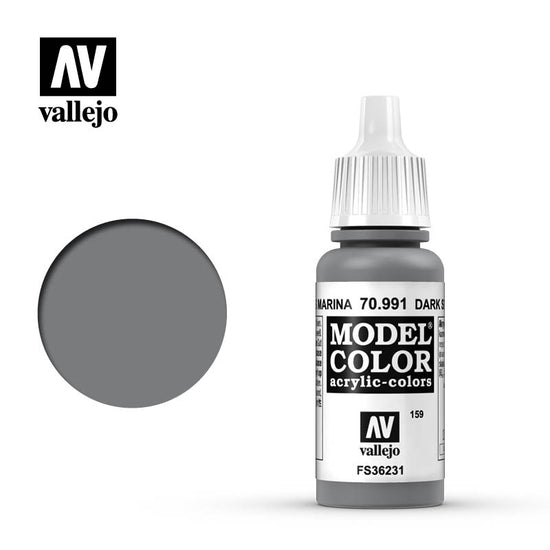 Vallejo 17ml Model Color - Dark Sea Grey 