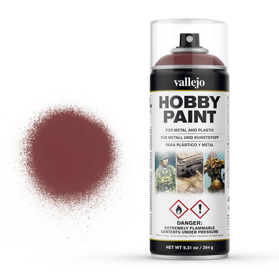 Vallejo 400ml Hobby Paint Spray - Gory Red 