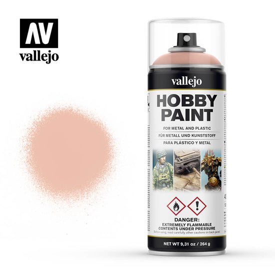 Vallejo 400ml Hobby Paint Spray - Pale Flesh 