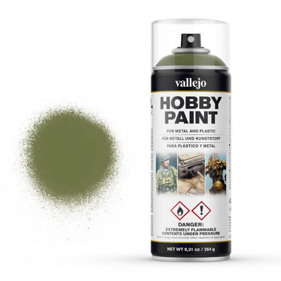 Vallejo 400ml Hobby Paint Spray - Goblin Green 