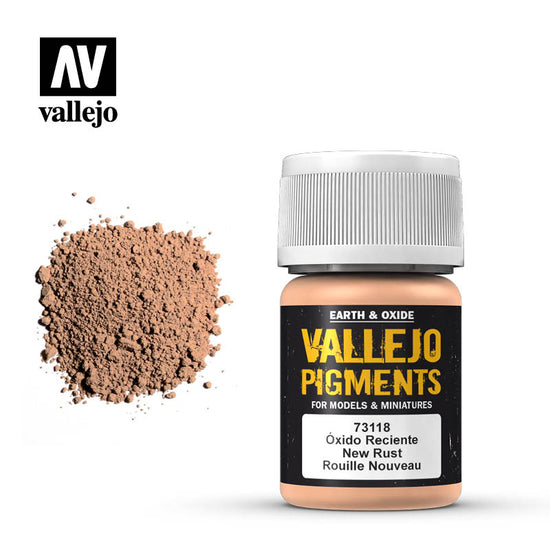 Vallejo 35ml Pigments - New Rust 