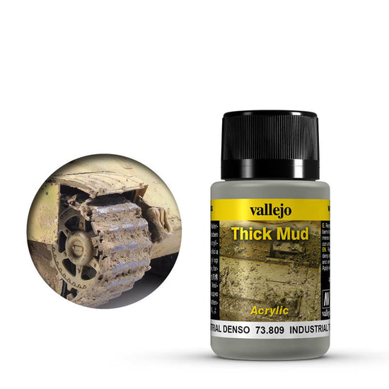 Vallejo 40ml Weathering Effects - Industrial Mud 