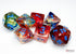 Chessex CHX27559 - Nebula Luminary Primary/Blue Polyhedral 7-Dice Set - 601982032814 - crystallotus.eu
