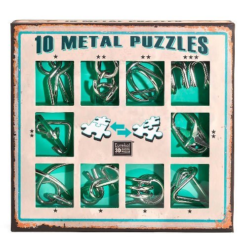 10 Metal Set Green - 5425004733573 - CrystalLotus.eu