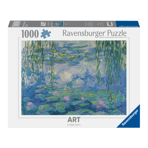 Ravensburger - Puzzle Art Collection Monet: Water Lilies 1000pcs (12000194) - 4005555001942 - crystallotus.eu